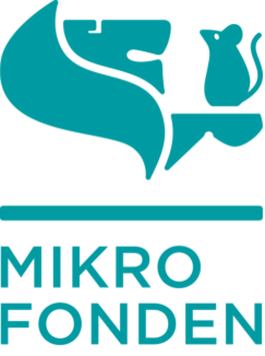 Logotype för Mikrofonden.