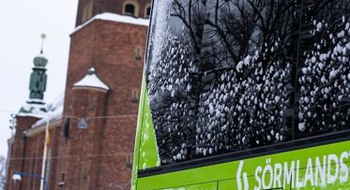 Bussar vid Kloster kyrka, Eskilstuna.